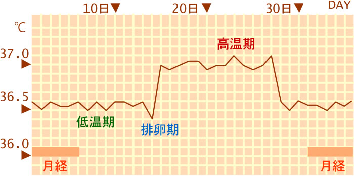 生理中なのに基礎体温が高い